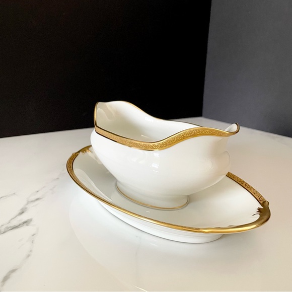 Elysee Gravy / Sauce Boat - Legrand Limoges - Picture 2 of 9